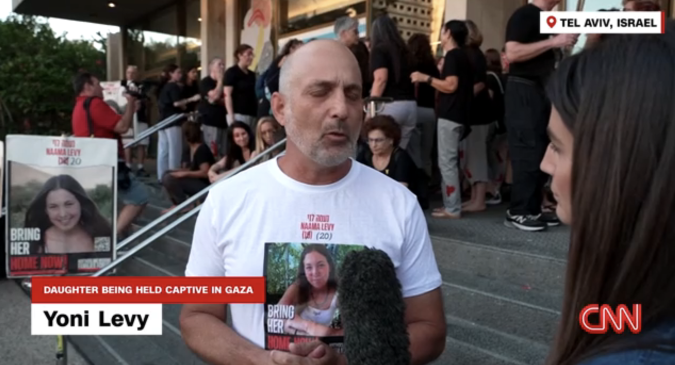 Father of Israeli hostage calls on Netanyahu to make a deal for hostages in Gaza